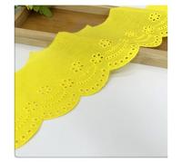 Cinta de encaje con adorno de tela for coser manualidades de bricolaje, cinta de encaje de algodón con bordado hueco, cinta de encaje de tela con adorno de ganchillo for coser manualidades, decoración