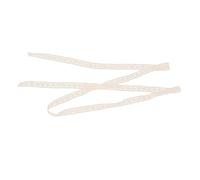 Cinta de Encaje con Patrón Transparente, 20 Yardas, 1cm de Ancho, Algodón - Suave y Reutilizable, Decoración Elegante para Bodas y Manualidades