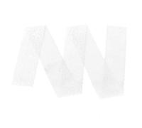 Cinta de Encaje de Doble Hilera Ondulada de 4 cm, Cinta Flexible de Nylon para Decoración, 10 Yardas - Diseño Atractivo, Fácil de Usar, Ideal para Manualidades y Regalos