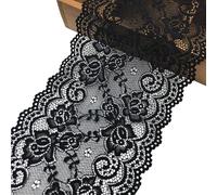 Cinta de encaje de encaje accesorios para ropa, cinta de decoración, cinta interior para mujer, tejidos suaves, elásticos, Navidad, bodas, diseños florales, envoltorios de regalo, proyectos de