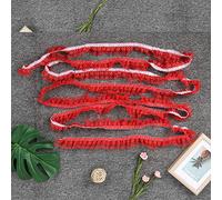 Cinta de Encaje de Malla de 5 Yardas, Malla con Adornos de Encaje, 5 Yardas, Multicolor, Adornos de Encaje Bordados de 5 Yardas, Puntos de Impresión de 45 Mm, Adornos Plisados,