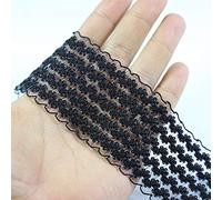 Cinta de encaje floral, Lace Trim Ribbon 2/6/10 Meters Long 5-10 Cm Wide Scalloped Edge Floral Design(Style C 5cm Wide,6 meters)