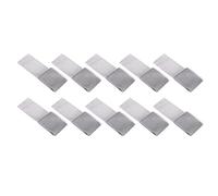 Cinta de Encaje para Decoración, 60mm de Ancho, 10 Yardas, Accesorio para Costura y Patchwork - Diseño en Red, Material Suave y Fácil de Moldear, Ideal para DIY y Decoración de (Gris-S8)