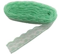 Cinta de encaje， Tela de encaje for vestido de novia, 4 piezas, 10 yardas, for accesorios de artesanía, ancho 2,3 cm(Mint Green Lace)