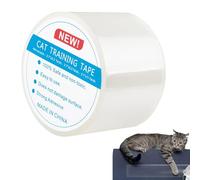 Cinta de entrenamiento para gatos | Protector de muebles para gatos | Cinta adhesiva transparente translúcida para gatos, 3 tamaños para asuntos de sofá, material acrílico no tóxico que es respetuoso