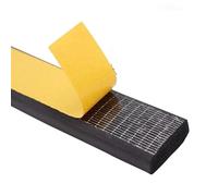 Cinta de espuma autoadhesiva para burletes, Cinta autoadhesiva de sellado espuma EVA, varios tamaños, color negro(5mm x 10mm x 10m)