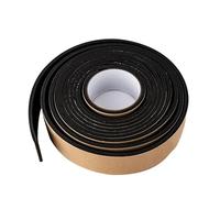 Cinta de espuma autoadhesiva para burletes, Tamaños múltiples autoadhesivos del lado los 2m el 10m negro uno de la cinta sello espuma EPDM(3mm x 10mm x 10m)