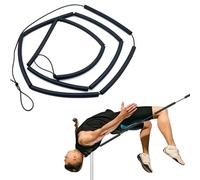 Cinta de espuma elástica, cinta de gimnasia de espuma de 2,5 metros de largo, costilla elástica para saltar en casa, ejercicios de salto y entrenamiento de campo y pista para ejercicio