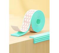 Cinta de espuma para bordes de muebles, protector de borde extra ancho de 8 cm para escalones de armario y litera, 5 metros de longitud, cojín plano y protector de borde
