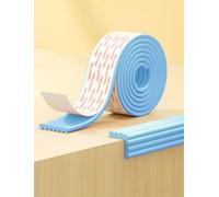 Cinta de espuma para bordes de muebles, protector de borde extra ancho de 8 cm para escalones de armario y litera, 5 metros de longitud, cojín plano y protector de bordes