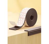Cinta de espuma para bordes de muebles, protector de borde extra ancho de 8 cm para escalones de armario y litera, 5 metros de longitud, cojín plano y protector de bordes