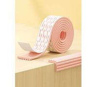 Cinta de espuma para bordes de muebles, protector de borde extra ancho de 8 cm para escalones de armario y litera, 5 metros de longitud, cojín plano y protector de borde