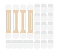 Cinta de Estiramiento de Cuello Instantáneo, 4 Piezas de Goma para Cuello Flácido, Bandas Invisibles Antiarrugas para Lifting Facial Cuellos, Bandas Ultrafinas Eliminar Arrugas Faciales Reafirmar