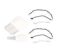 Cinta de Estiramiento Facial 80 Piezas, Parche de Estiramiento Facial en Forma de V, Cinta de Estiramiento Facial, Líneas Finas que Se Desvanecen en la Piel Apretada, Parche de Levantamiento Facial Pa