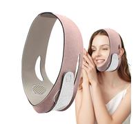 Cinta de estiramiento facial - Correa para la barbilla para dormir | Shaper de línea de mandíbula | Ejercitador de mandíbula | de elevación de líneas en V con doble reductor y correa la ba