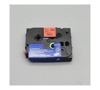 Cinta de Etiquetas 5PK Apta for P3100 E1000 Pro | Apto for impresora de etiquetas de cinta negro sobre blanco TZe-231 TZe-631 apto for Brother P-touch(5pcs Black on Red)