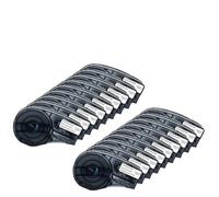 Cinta de etiquetas autolaminada 20PK M21-750-427 Cinta de casete translúcida compatible con etiquetadora BMP21 PLUS