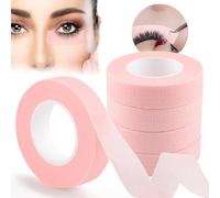 Cinta de Extensión Pestañas Cinta, EBANKU Cinta Pestañas Tela Microporosa Transpirable para Extensión Pesta Microporo para Extensión Pestañas Transpirable (5 Rollos)