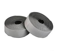 Cinta de fibra de carbono para manillar de bicicleta de carretera, absorbe los golpes, poliuretano y EVA para un mejor rendimiento de ciclismo (negro)