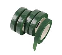 Cinta De Floricultura 1,2 Cm 25 Yardas Verde for Papel Crepé Flores DIY Vendaje Materiales Florales Embalaje Ramo Para Envolver Tallos de Ramo(5pcs Dark Green)