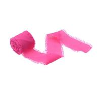 Cinta de gasa arrugada, Cintas multicoloras de las correas la gasa del poliéster 4 cm x 5 M for DIY y casarse(89)