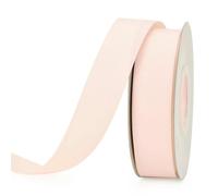 Cinta de grosgrain 6 9 13 16 25 38 mm 25 yardas/rollo 1/4" 3/8" 1/2" 5/8" 1" 1.5" pulgadas Embalaje artesanal Cintas hechas a mano para bodas-rosa polvo 115-6 mm