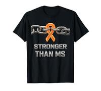 Cinta de Guerrero de Conciencia de Esclerosis múltiple más Fuerte Que la EM Camiseta