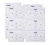 Cinta de impacto de golf: entrenador de golf-de precisión, pegatinas precisas de retroalimentación de swing, diseño de fácil aplicación, material adhesivo duradero | Etiquetas de impacto de cara de pa