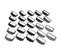 Cinta de impresora compatible ERC303438 BR para impresoras NK506, ERC30, ERC38, TMU, paquete de 24 cintas desnudas diseñadas para POS y uso minorista (negro)