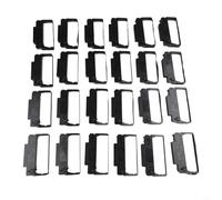 Cinta de impresora compatible ERC303438 BR para impresoras NK506, ERC30, ERC38, TMU, paquete de 24 cintas desnudas diseñadas para POS y uso minorista (morado)