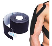 Cinta de kinesiología, rollo de cinta adhesiva terapéutica Kt, impermeable, hipoalergénica, para deportes, ideal para ejercicio, deportes y lesiones