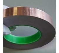 Cinta de lámina de cobre conductora de alto rendimiento for pruebas de laboratorio y evaluación del rendimiento de dispositivos(WxL:20mm x 50m)