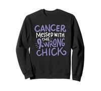 Cinta de Lavanda para sobrevivientes de cáncer Sudadera