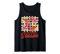 Cinta de Lazo de Cangrejo de río Cajún para Mujeres y niñas Camiseta sin Mangas