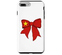 Cinta de Lazo de Coqueta con Bandera de Orgullo vietnamita de Vietnam Carcasa para iPhone 7 Plus/8 Plus