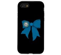 Cinta de Lazo de Coqueta con Bandera del Estado de Dakota del Sur Carcasa para iPhone SE (2020) / 7/8