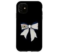 Cinta de Lazo de Coqueta con Bandera del Estado de Virginia Occidental Carcasa para iPhone 11