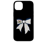 Cinta de Lazo de Coqueta con Bandera del Estado de Virginia Occidental Carcasa para iPhone 14 Plus