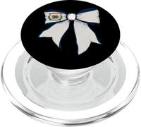 Cinta de Lazo de Coqueta con Bandera del Estado de Virginia Occidental PopSockets PopGrip para MagSafe