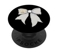 Cinta de Lazo de Coqueta con la Bandera del Estado de Rhode Island PopSockets PopGrip Adhesivo