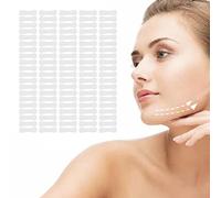 Cinta de Levantamiento de Cinta Facial Invisible, 100 Piezas de Plástico de Alta Elasticidad Hermético Aligerar Líneas Finas Levantar Apretar Cinta de Estiramiento Facial