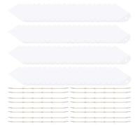 Cinta de levantamiento facial invisible, 80 piezas de cinta de levantamiento facial con 16 cuerdas de elevación Bandas de cuello de fuerte adherencia antiarrugas para cuello, ojos, reafirmante y le
