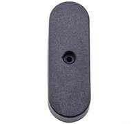 Cinta de lijado de aire, rueda de pulido, rodillo de goma de esponja para tareas de molienda de superficie, perilla de rueda guía de aluminio, compatible con varias correas, color negro (E)