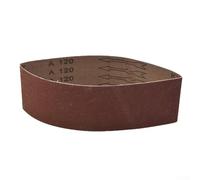 Cinta de lijado de alúmina de 76 x 533 mm, grano 40/80/120, paquete de 3 correas abrasivas para metal madera cuero caucho molienda y pulido