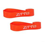 Cinta de llanta para ruedas de ciclismo ZTTO, tira de PVC de 10 m que proporciona un sellado seguro para evitar fugas de aire y desgaste del tubo interior (700C rojo)