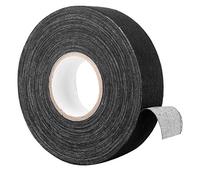 Cinta de Mango de b¨¢dminton Elasticidad Sobregrip Antideslizante para Almohadillas de Varilla de Poste de b¨¢dminton Cintas de Palo de Hockey 984 Pulgadas(Negro)