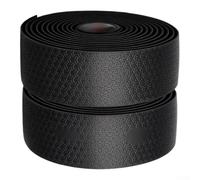 Cinta de manillar de bicicleta resistente al desgaste con textura de agarre mejorada para una conducción segura, acolchado suave para reducir la fatiga de la mano en viajes largos, elegante kit de