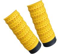 Cinta de Manillar Moto para Benelli BN 125 2018 2019 2020 2021 2022 2023 2024 2025 2026, Antideslizantes y Resistentes al Desgaste de PU, Cómodas Accesorio de Ciclismo,B-Yellow