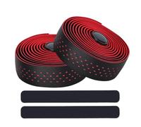 Cinta de Manillar paraa Bicicleta - Cinta de Manillar de Cuero Perforado Bicolor para Bicicleta | Correas Perforadas de Colores para Manillasr de Bicicletas de Carretera | Cintas de Manillars