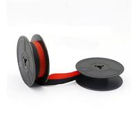 Cinta de Máquina de Escribir,Cinta Máquina Escribir Universal Compatible con la Mayoría de Las Máquinas de Escribirs Antiguas Ideal para Uso en Oficina y Hogar,Negro,Rojo